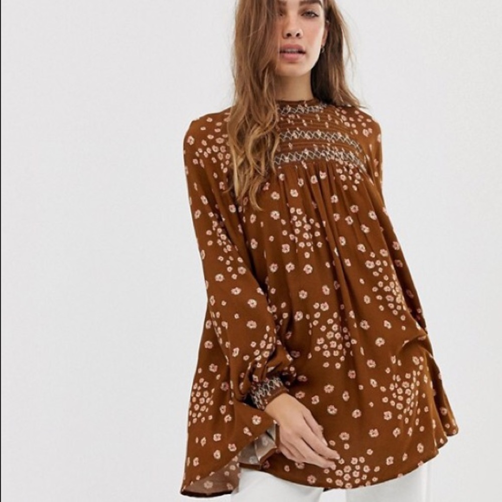 Free People Flowers in her Hair Tunic